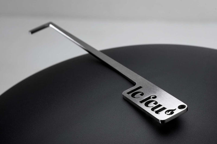 Bioethanol Deckenkamin - Le Feu DOME SKY CHROME SILBER/RVS