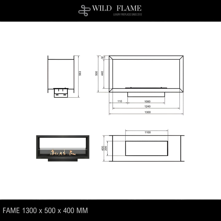 bioethanol-einbau-kamin-ofen-zweiseitig-raumteiler-fame-130cm-technische-zeichnung-wildflame
